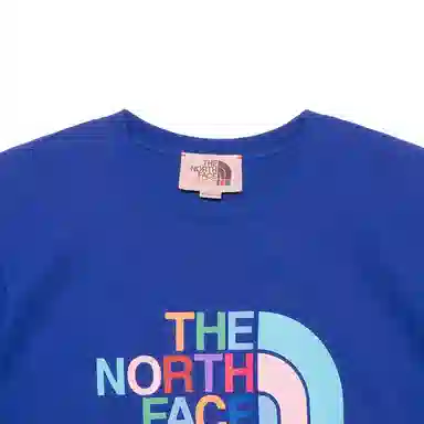 Gucci x The North Face FW22 Logo T-Shirt Blue