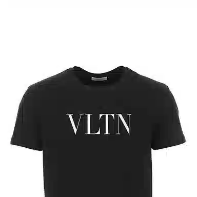 Valentino Logo T-Shirt Black