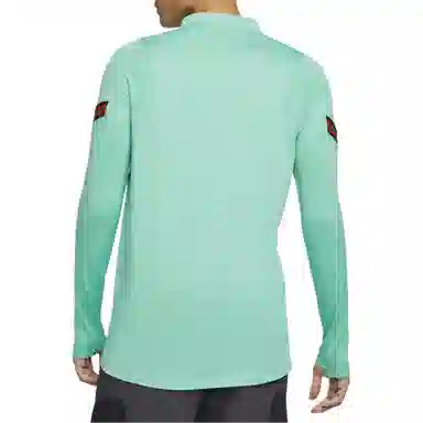 Nike Dry Strike Drill Long Sleeve Tee Green