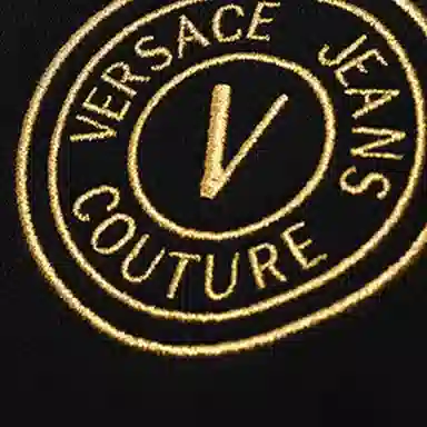 Versace Jeans Couture SS24 Hoodie Black