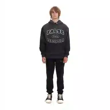 False Perception XXL Washed Hoodie