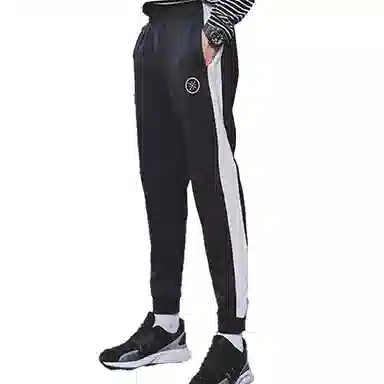 LiNing Wade Series Knit Joggers Black White