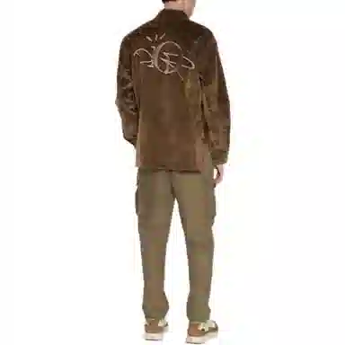 DIOR Travis Scott Long Sleeve Shirt Mocha Brown