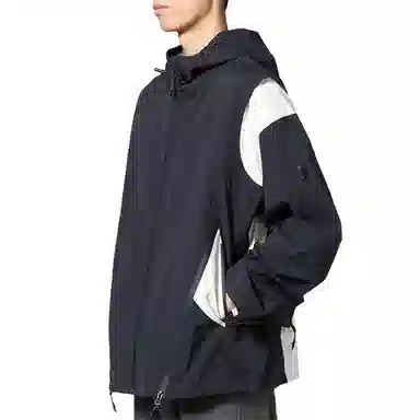 UPGREATED Patchwork Tech Jacket Black