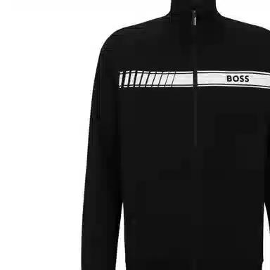 HUGO BOSS FW23 Logo Print Jacket
