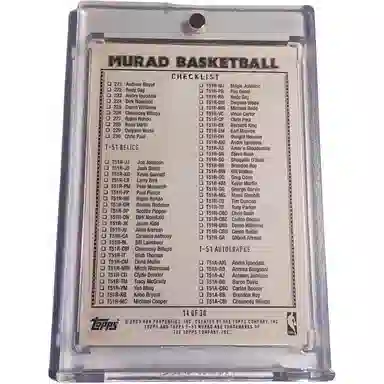 Topps 2009 Murad