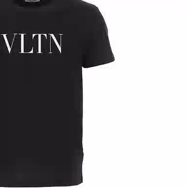 Valentino Logo T-Shirt Black