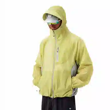 NOTHOMME "Mountain Shadow" UPF100+ Hooded Lightweight Sunscreen Jacket
