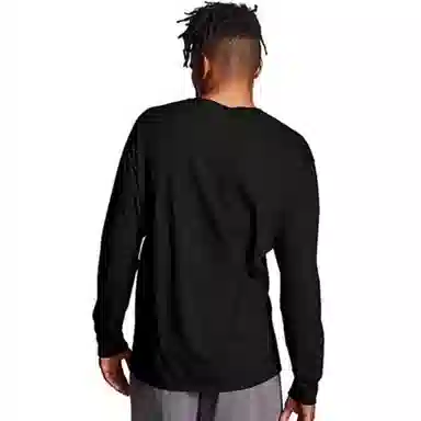 Champion Jsy LS Tee Black