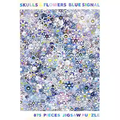 Murakami Takashi skullsflowers