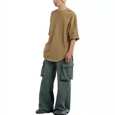 Crying Center Low Waist Cargo Pants