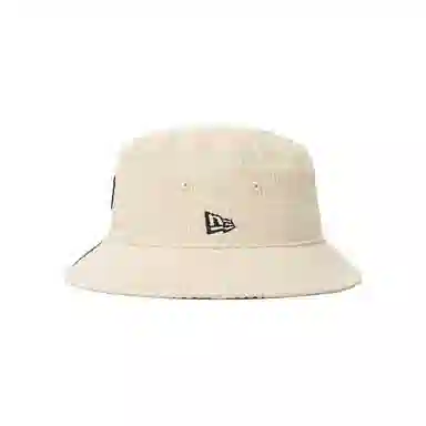New Era MLB Corduroy Bucket Hat Beige