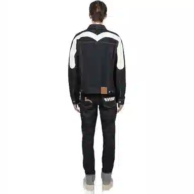 EVISU Letter Logo Denim Jacket