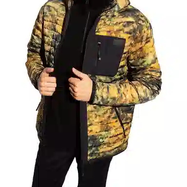 Burberry FW22 Camo Logo Down Jacket