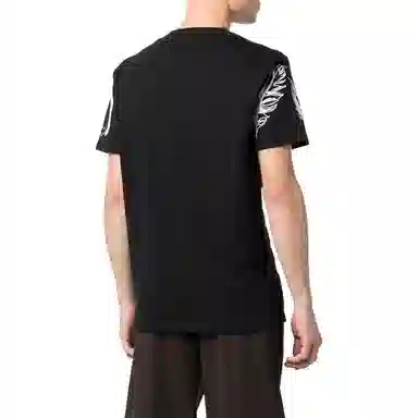 Alexander McQueen Printed Skull T-Shirt Black