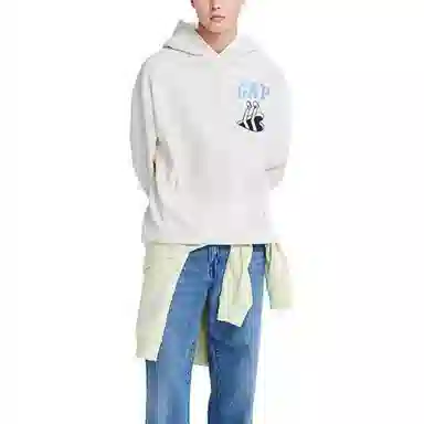 GAP x Jeremy Ville Ivory Hoodie