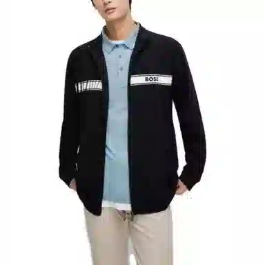 HUGO BOSS FW23 Logo Print Jacket