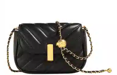 妙迪 经典菱格小众时尚 羊皮 链条包腋下包单肩斜挎包 女款 多色