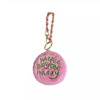Harry Potter Hagrid Cake Keychain