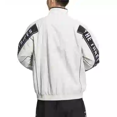 adidas FW24 WRINKLED LINED TRACK TOP Wording logo