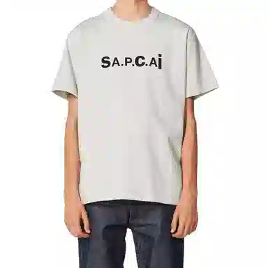 Sacai x A.P.C. SS21 LogoT