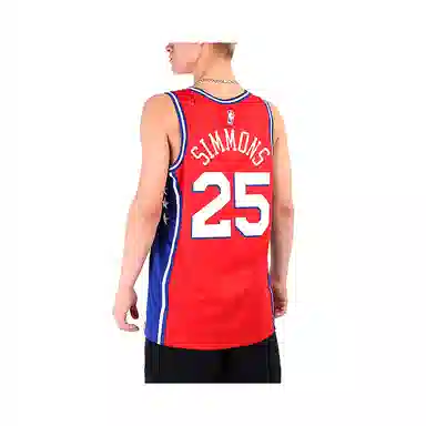 Jordan 76ers Simmons 25 Jersey