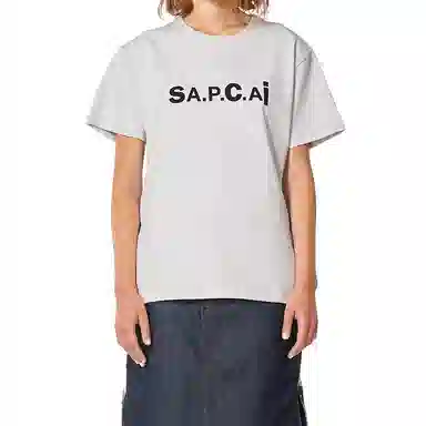 Sacai x A.P.C. SS21 LogoT