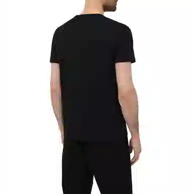 Alexander McQueen SS21 Poster Print T-Shirt Black