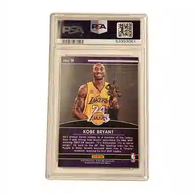 PANINI 2014-15 NBA INTL MVP 07-08MVP PSA9