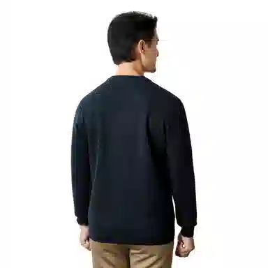 恒源祥 打底长袖加厚羊毛针织毛衣 男款