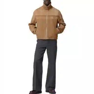 Louis Vuitton SS23 Leather Zip Jacket