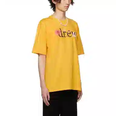 Drew House logo Golden Yellow LogoT