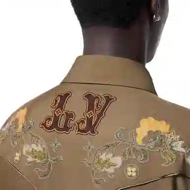 Louis Vuitton FW24 Floral Embroidery Shirt