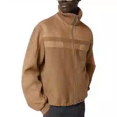 Louis Vuitton SS23 Leather Zip Jacket