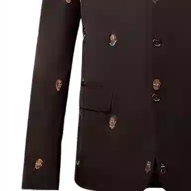 Louis Vuitton SS24 Embroidered Jacket Brown