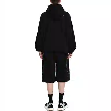 ADER ERROR Through Editism Hoodie Black