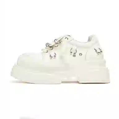 KEDDO Vintage Casual Leather Sneakers Women