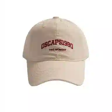 木林森 大头围韩版刺绣遮阳出游显脸小 棉 鸭舌帽 男女同款情侣款