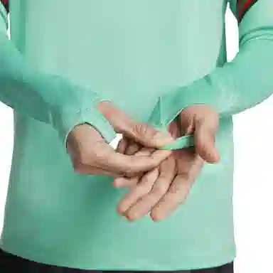 Nike Dry Strike Drill Long Sleeve Tee Green