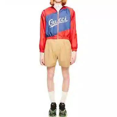 Gucci Logo Print Jacket