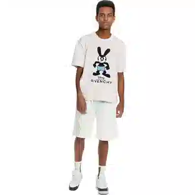Givenchy Cartoon Logo T-Shirt White