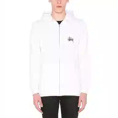 Stussy BASIC ZIP HOOD logo