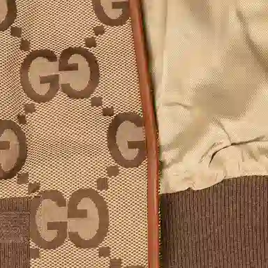 Gucci Logo Canvas Jacket