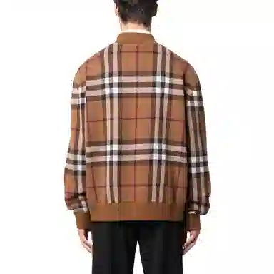 Burberry SS22 Check Print Jacket Brown