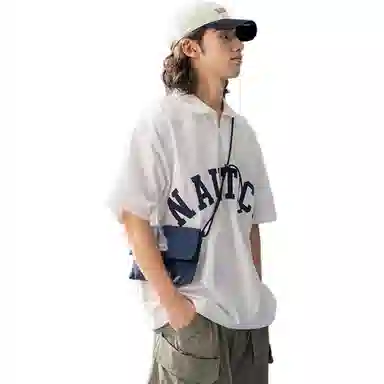 nautica white sail SS23 LogoT
