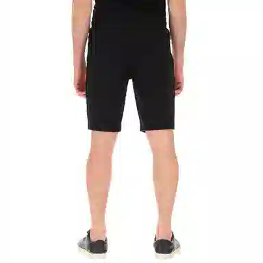 Emporio Armani SS21 Logo Drawstring Shorts Black