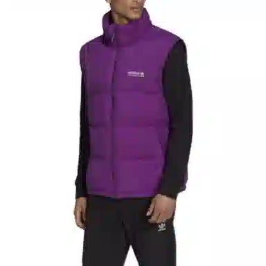 adidas Originals Hooded Down Jacket Purple