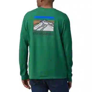 patagonia Line Logo Ridge Long-Sleeve Responsibili-Tee LogoT