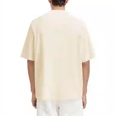 Jacquemus Raglan Logo T-Shirt Beige