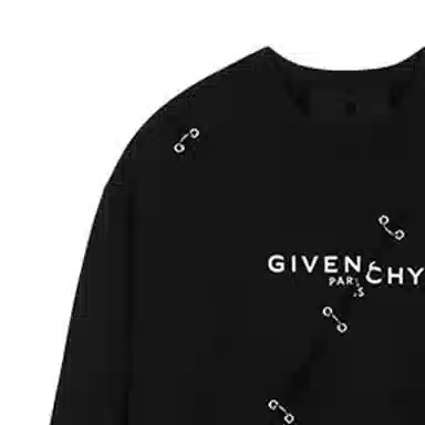 Givenchy Logo Print Sweatshirt Black